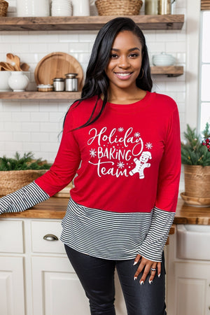 Baking Team  Long Sleeve Tee