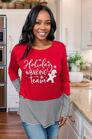 Baking Team  Long Sleeve Tee