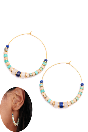 Sweet Stacks Beaded Earrings