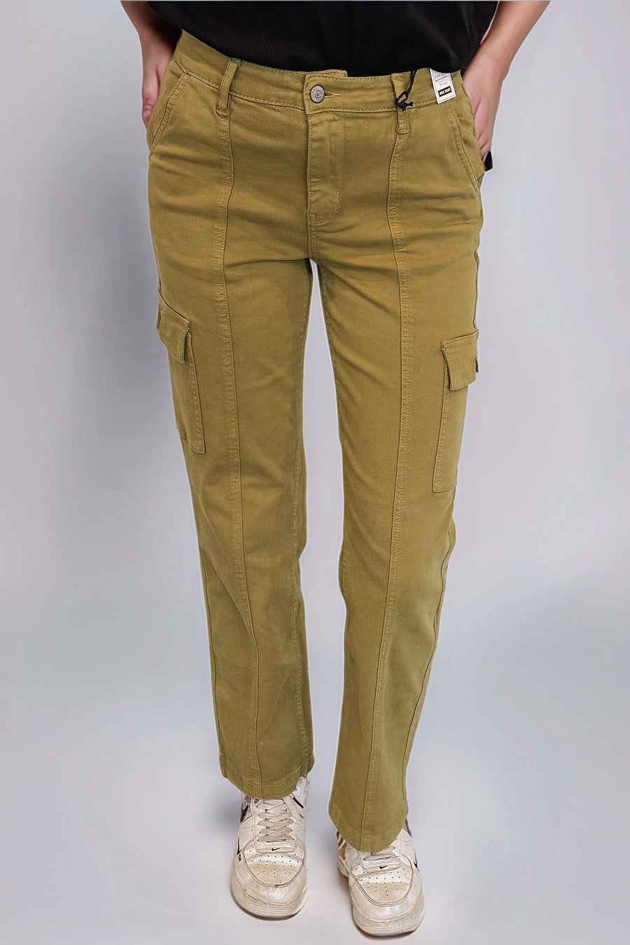 Matcha Babe Cargo Jeans by Judy Blue