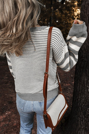 Sticking With Style Long Sleeve Sweater