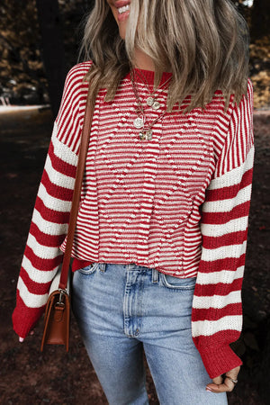 Sticking With Style Long Sleeve Sweater