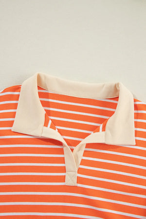 Say Hello Striped Sweatshirt