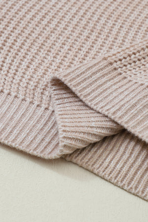 Colder Days Cable-Knit Sweater