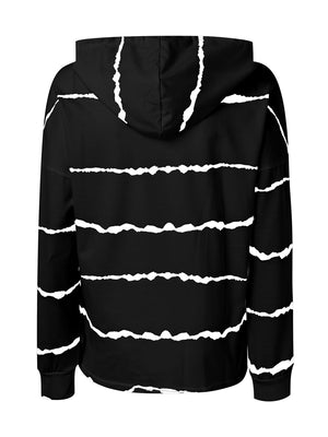 New Take Striped Hoodie