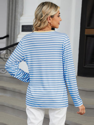 Nantucket Notched Long Sleeve Tee