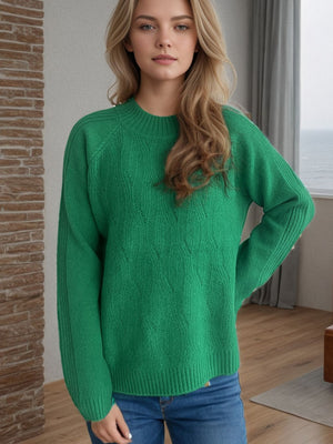 Make The Most Of It Mock Neck Sweater