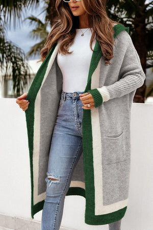 Triple Threat Hooded Cardigan