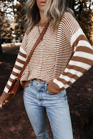 Sticking With Style Long Sleeve Sweater