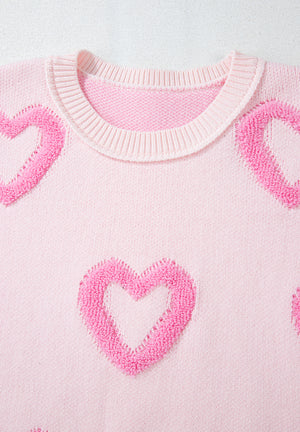 Hearts All Around Sweater