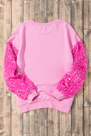 Sparkle Hearts Sweatshirt