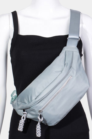 Stephanie Nylon Crossbody Bag with Adjustable Strap