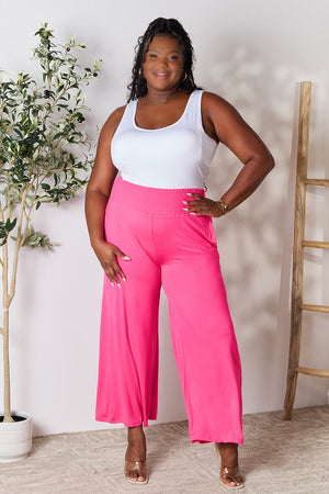 Sassy & Smocked Wide Leg Pants