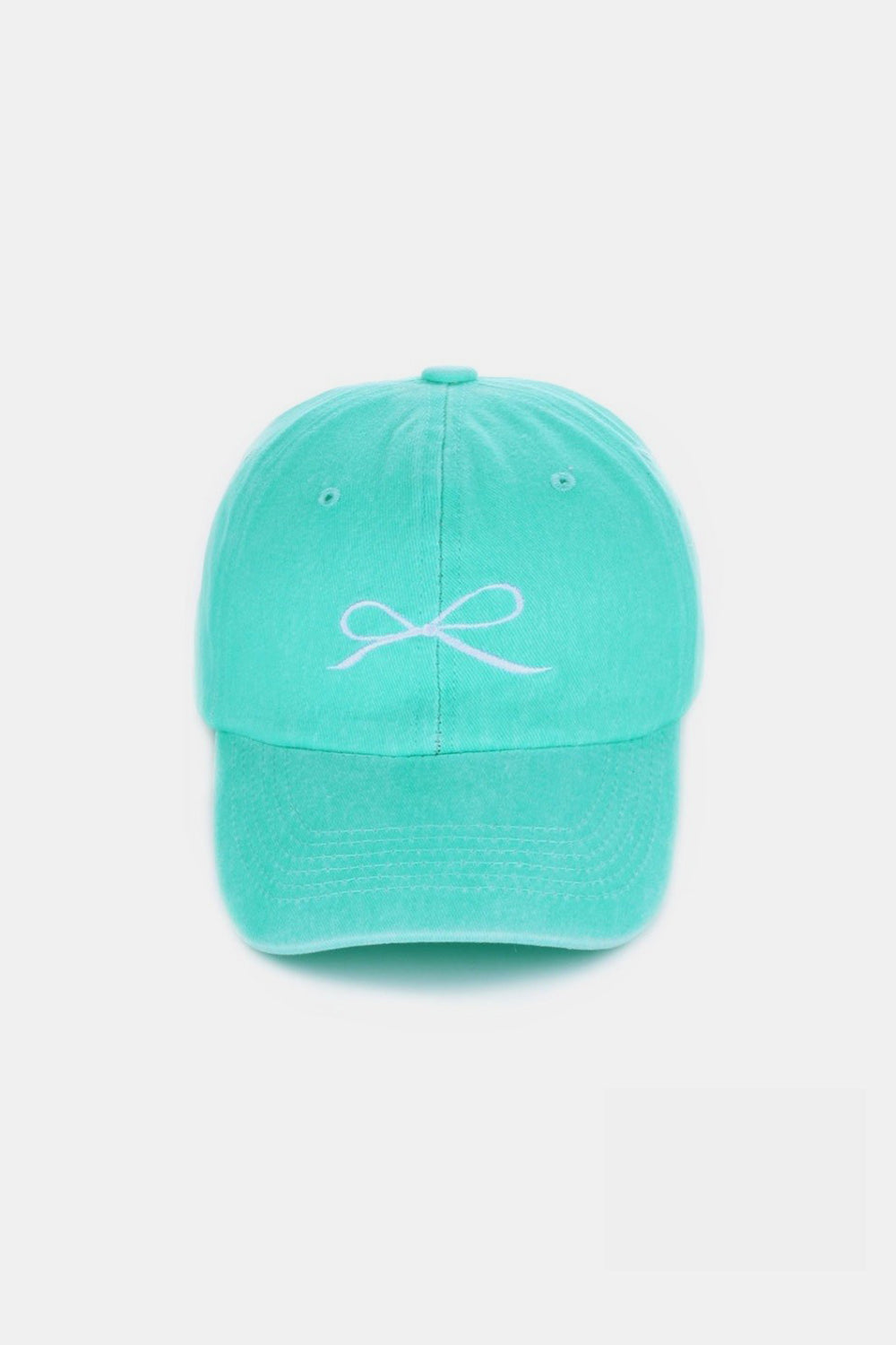 Bow Embroidered Baseball Caps