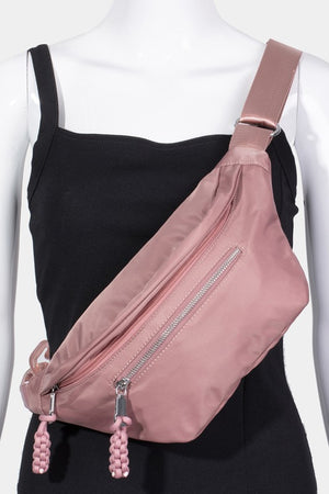 Stephanie Nylon Crossbody Bag with Adjustable Strap