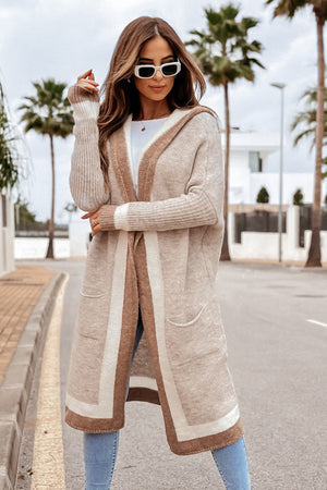 Triple Threat Hooded Cardigan