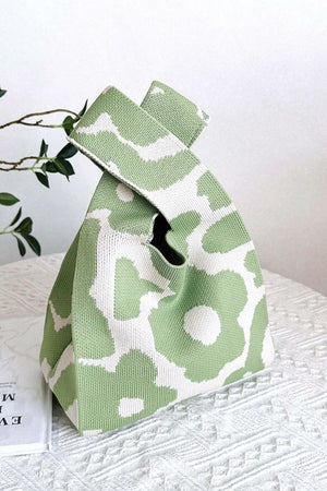 Flower Eco-Friendly Knitted Handbag