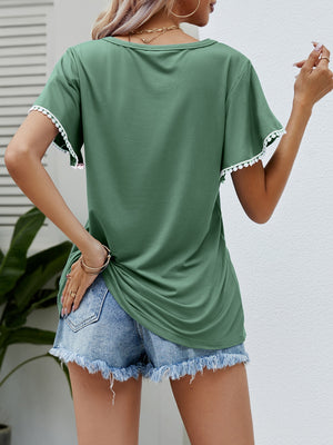 Flit About Flutter Sleeve Tee