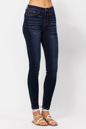 Krista High Waist Handsand Skinny Jeans by Judy Blue