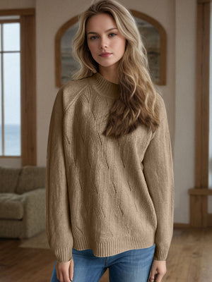 Make The Most Of It Mock Neck Sweater