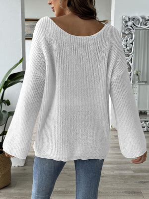 Heart Stopper Dropped Shoulder Sweater