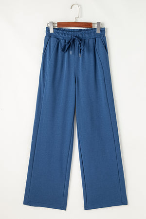 Elsie Drawstring Straight Leg Pants