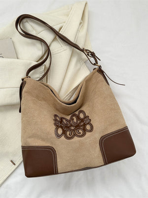 Seeking Adventure Suede Bag