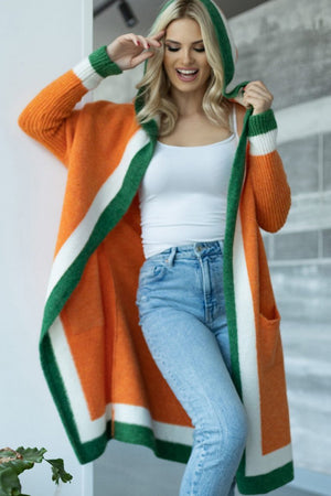 Triple Threat Hooded Cardigan