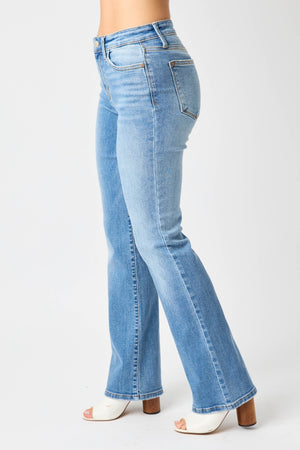 Amberly High Waist Straight Jeans by Judy Blue