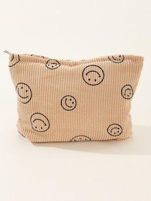 Happy Days Corduroy Clutch Bag