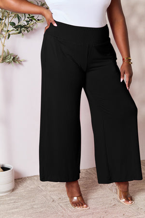 Sassy & Smocked Wide Leg Pants