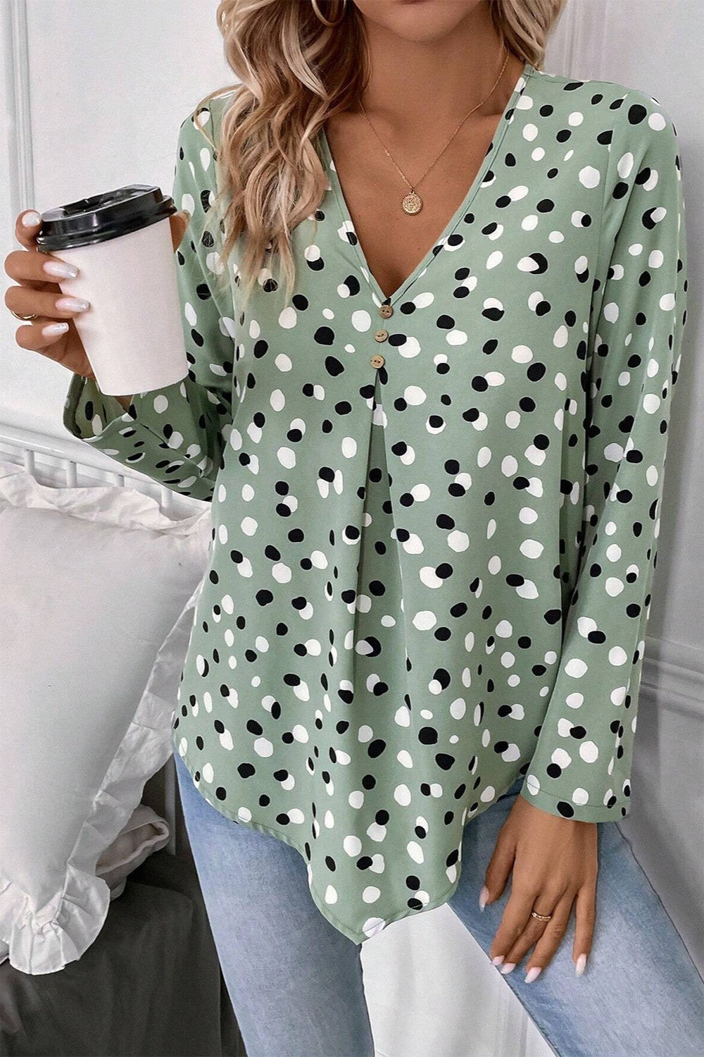 Spot On Blouse