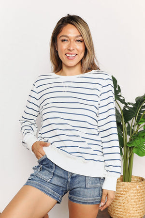 Next In Line Striped Top