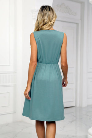 Front and Center Sleeveless Dress