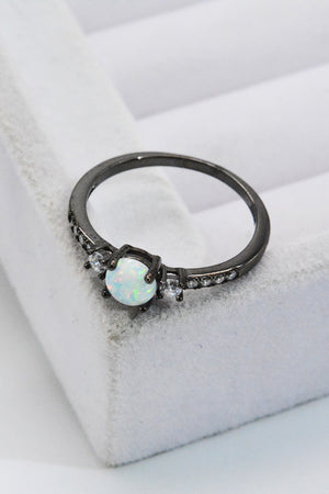 Into The Night Opal Ring