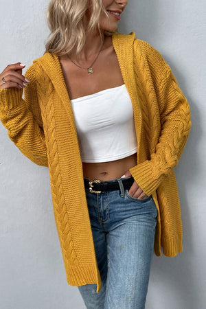 The Mountains Are Calling Hooded Cardigan