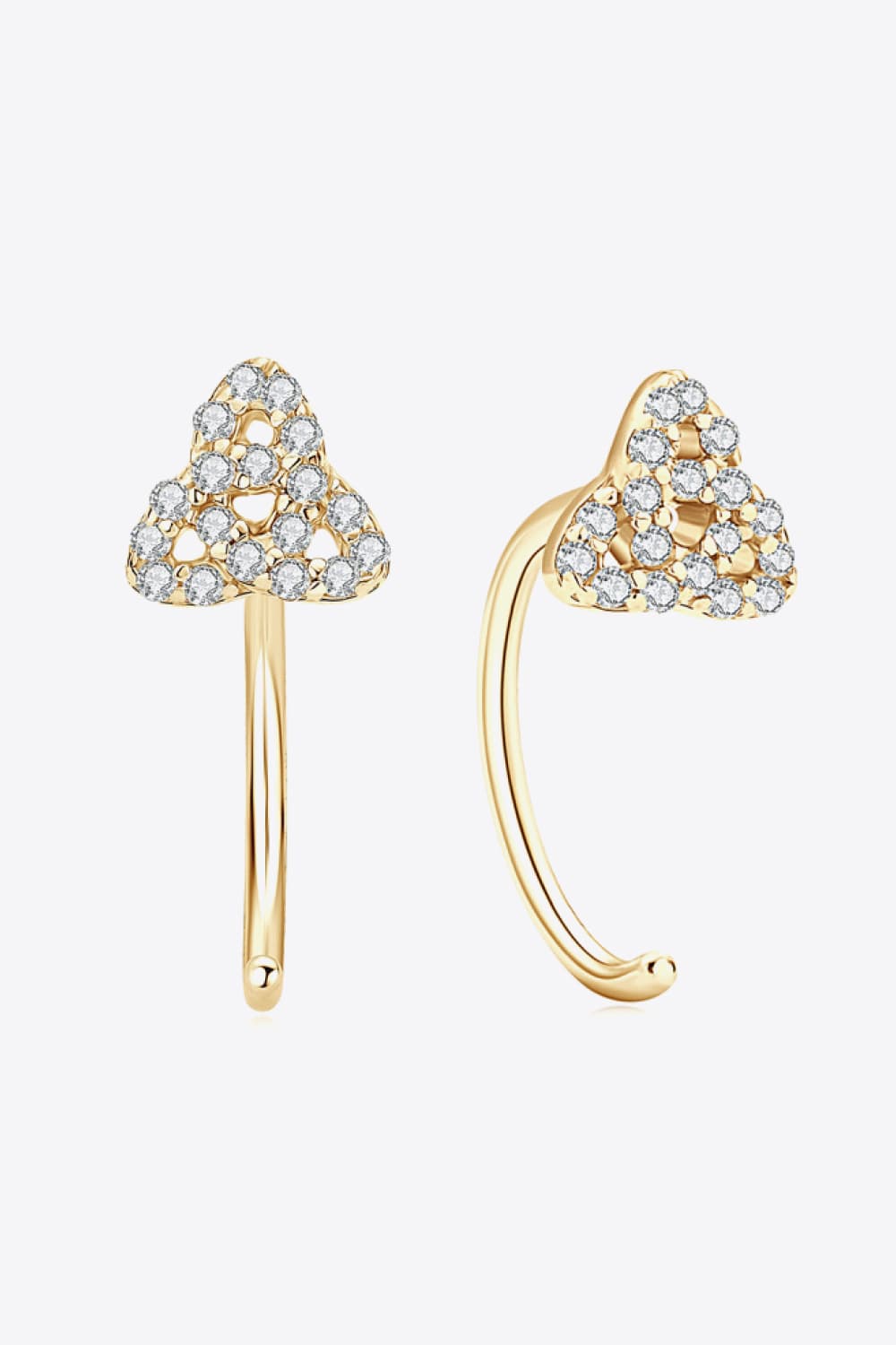 Catch Me If You Can Moissanite Earrings
