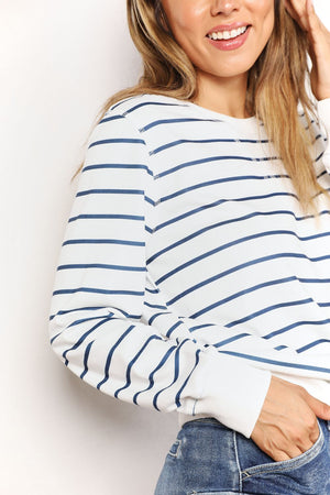 Next In Line Striped Top