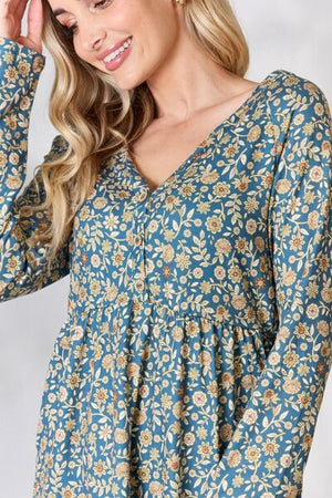 Fast & Floral Long Sleeve Top