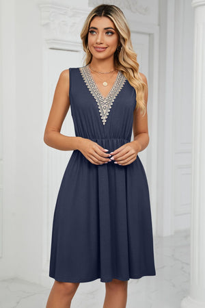 Front and Center Sleeveless Dress