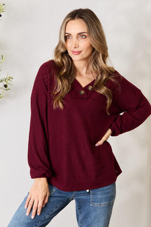 Buttoned Beauty Top