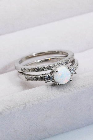 Twice As Nice Opal Ring