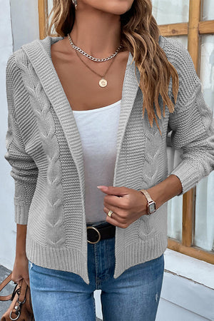 The Short of It Hooded Cardigan