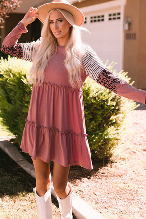 Pieces of Me Long Sleeve Dress