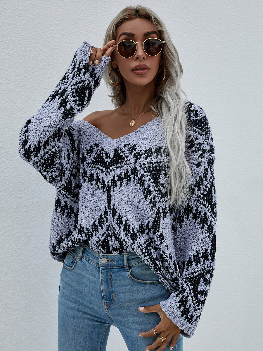 Seeing Shapes Sweater