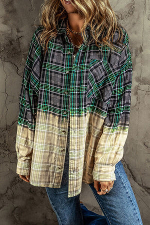 Dipped in Plaid Shacket
