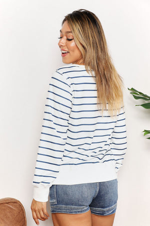 Next In Line Striped Top