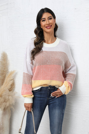 Jump Into Color Sweater