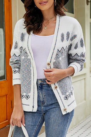 Follow The Lines Cardigan