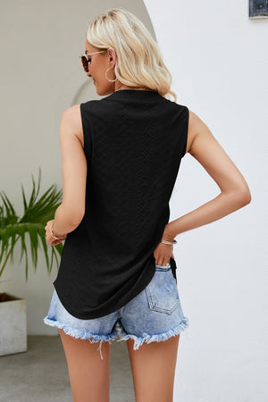 Spring Forward Eyelet Tank